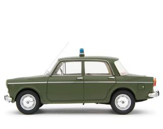 Fiat 1100D Polizia 1962 Verde militare Laudoracing 1:18 Resinemodell (Türen, Motorhaube... nicht zu öffnen!)